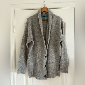 Free People Eucalyptus Button Gray Cardigan 
Size XS